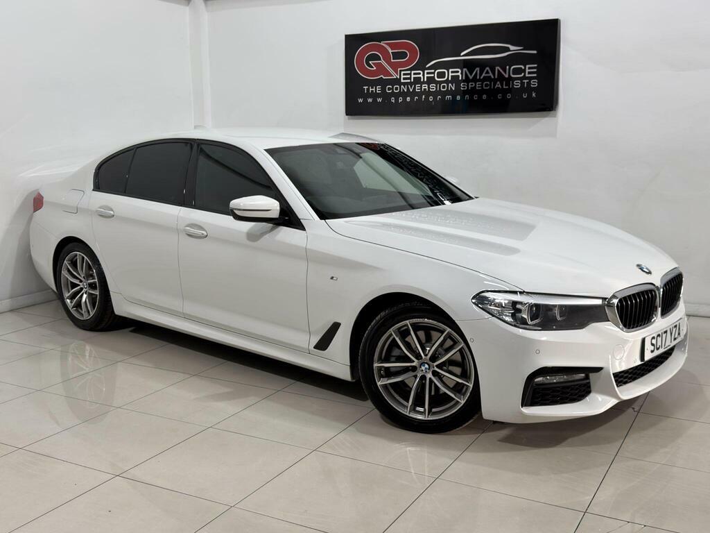 BMW 5 Series 2.0 520D M Sport Euro 6 S S White #5