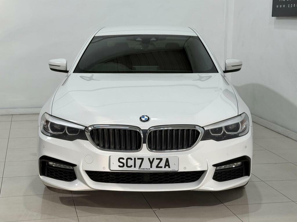 BMW 5 Series 520D M Sport White #9
