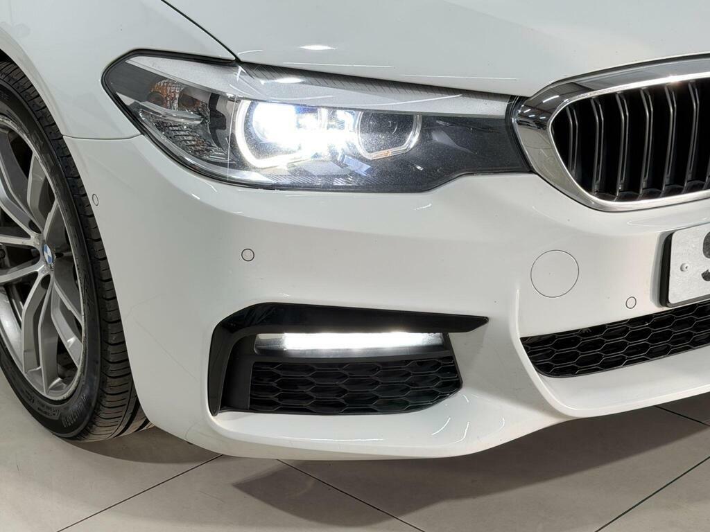 BMW 5 Series 520D M Sport White #27