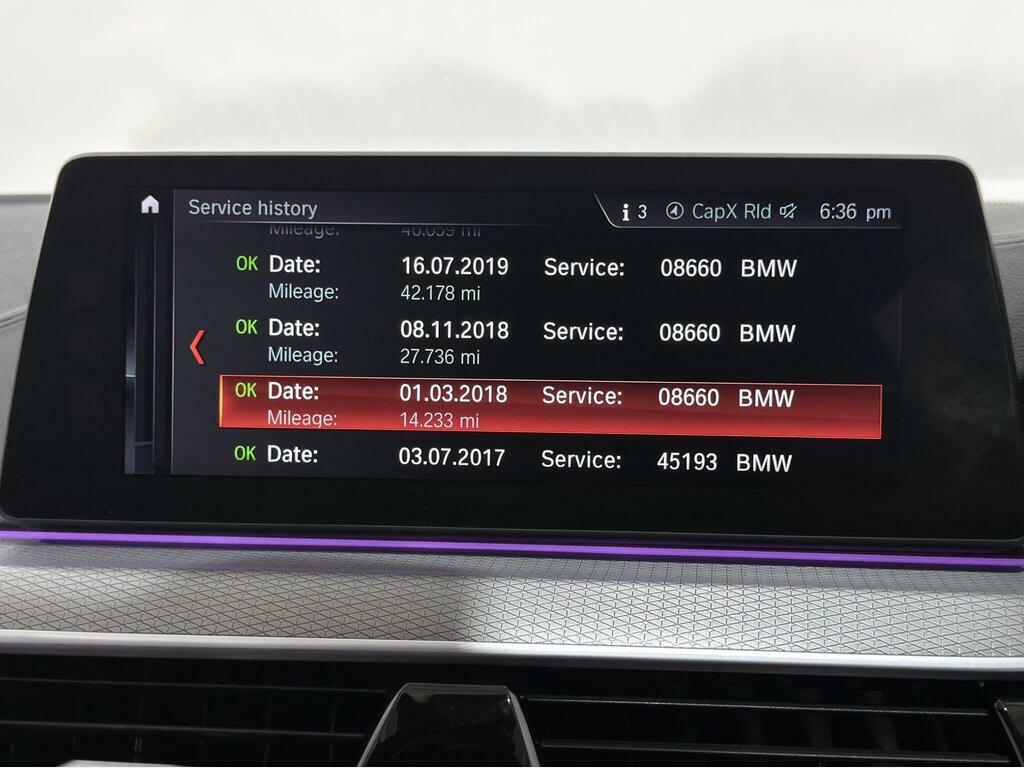 BMW 5 Series 520D M Sport White #57