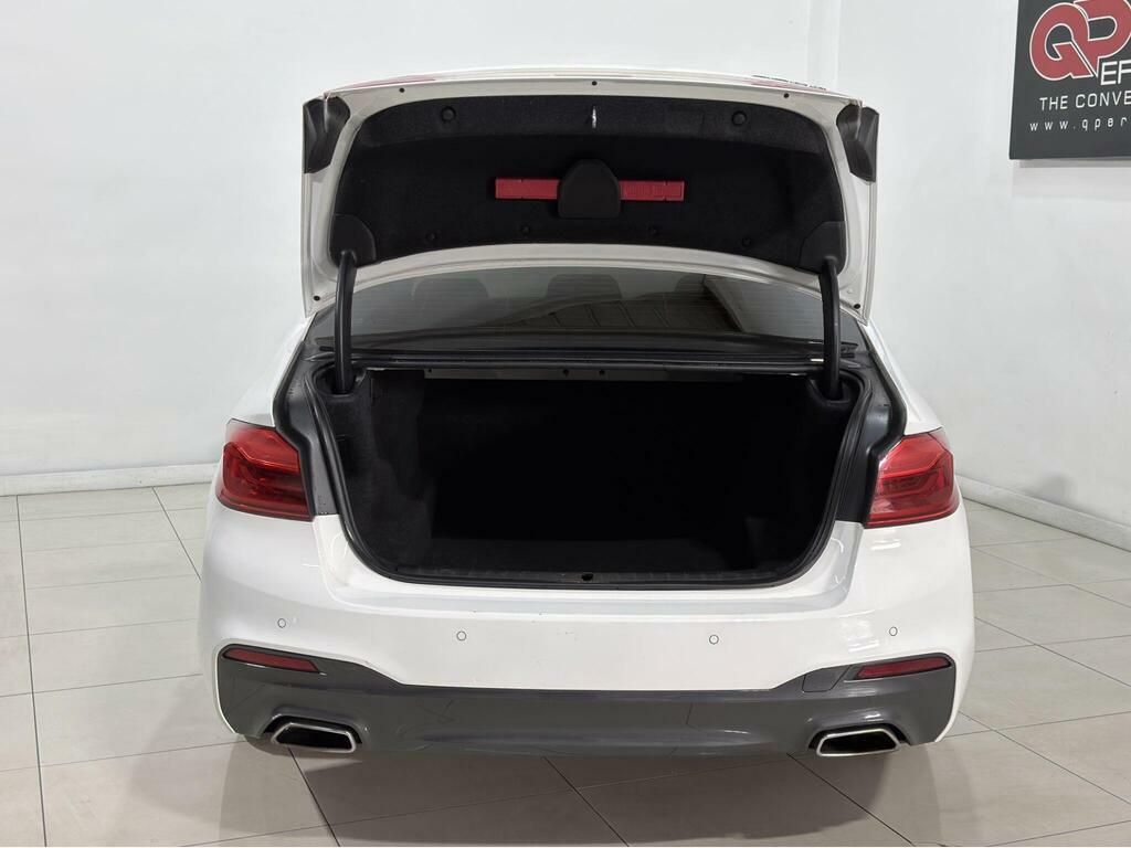 BMW 5 Series 520D M Sport White #83