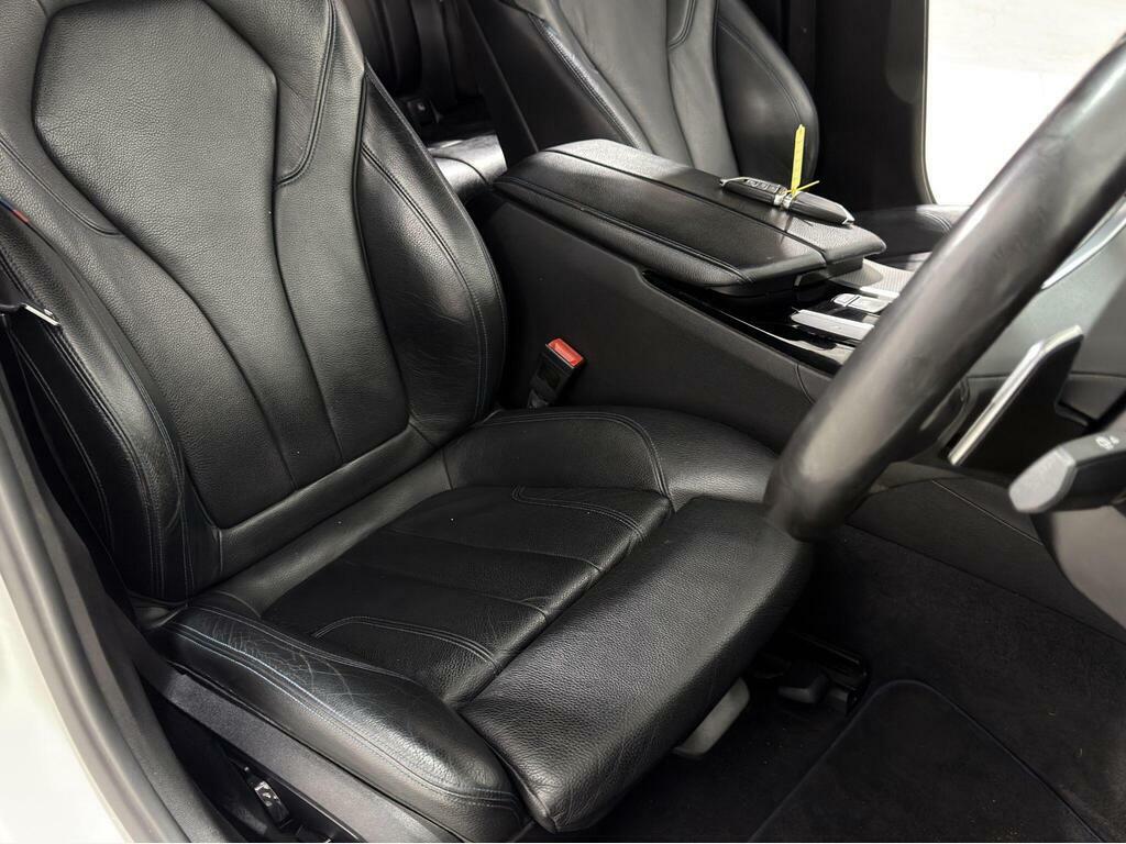 BMW 5 Series 520D M Sport White #62