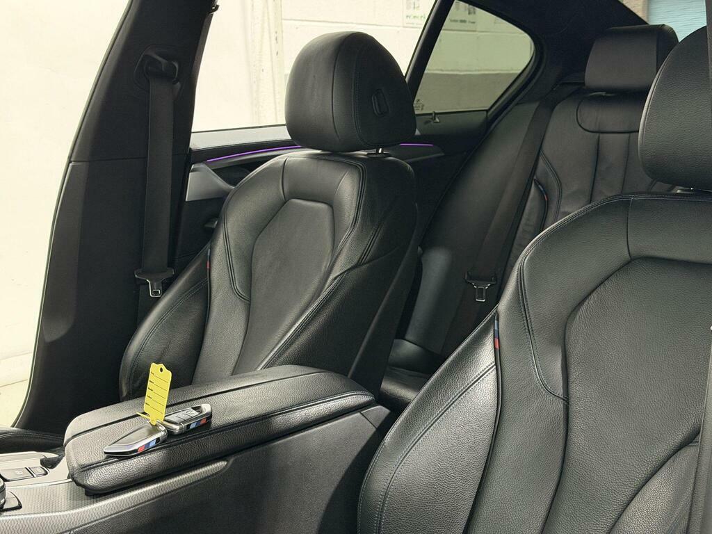 BMW 5 Series 520D M Sport White #59