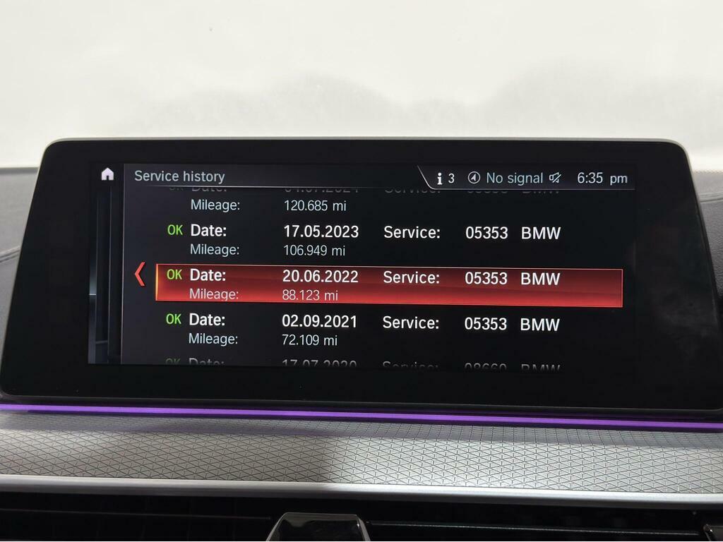 BMW 5 Series 520D M Sport White #54