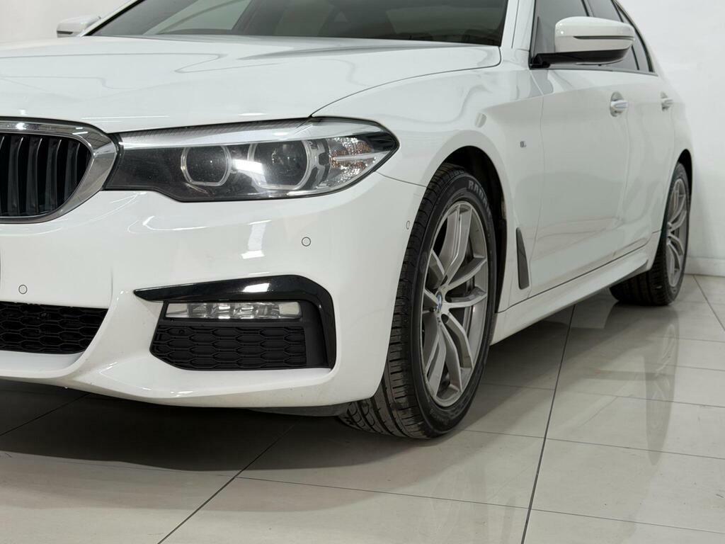 BMW 5 Series 520D M Sport White #21