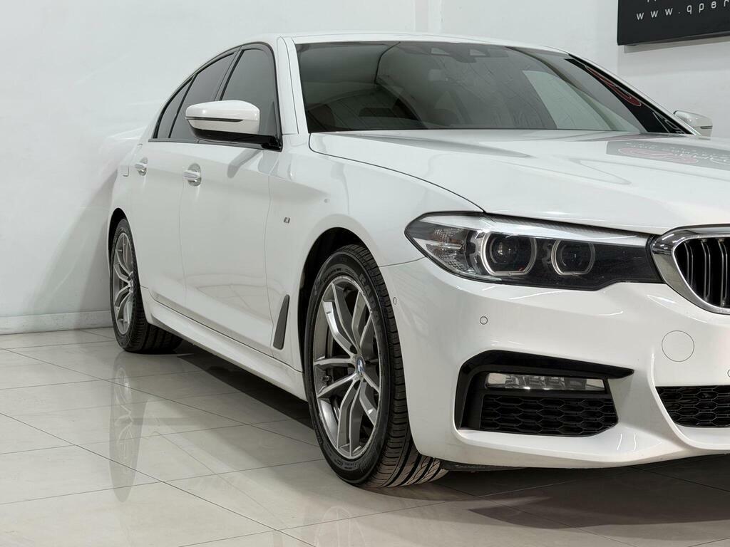 BMW 5 Series 520D M Sport White #17