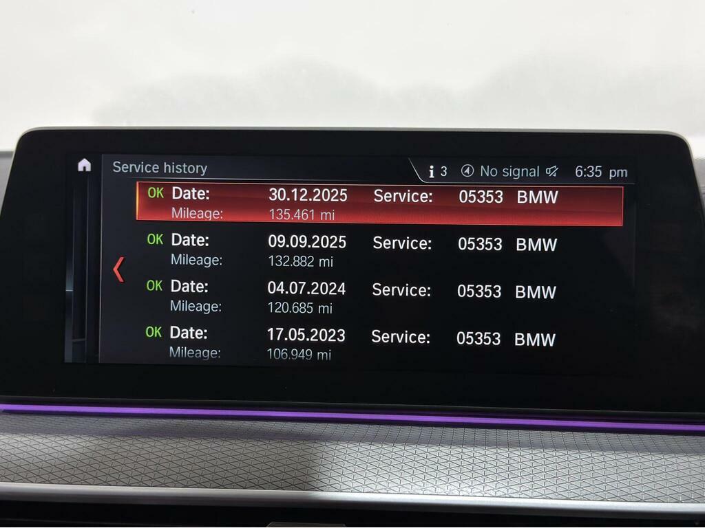 BMW 5 Series 520D M Sport White #55