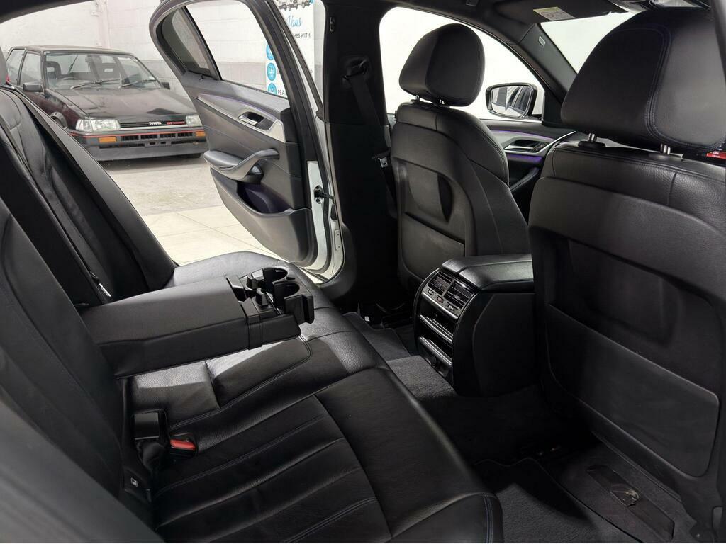 BMW 5 Series 520D M Sport White #75