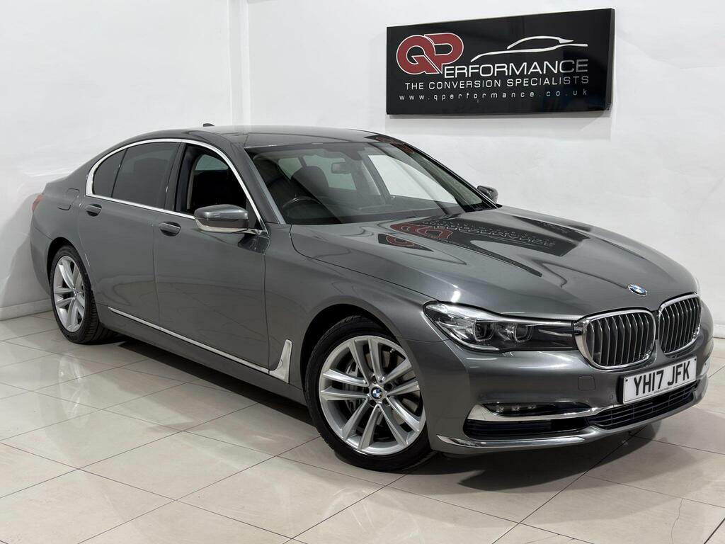 BMW 7 Series 3.0 730D Exclusive Euro 6 S S Grey #3