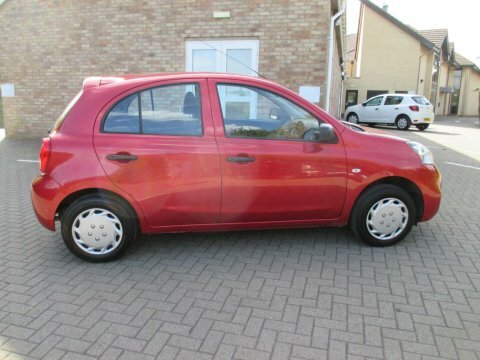 Nissan Micra 1.2 Visia Euro FY65WKN Red #6