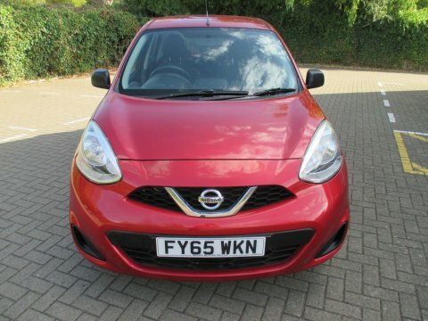Nissan Micra 1.2 Visia Euro FY65WKN Red #3