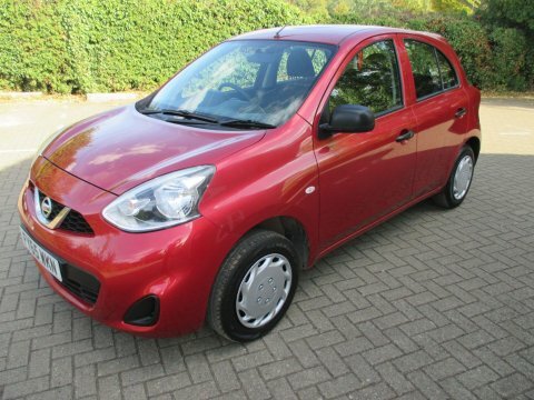 Nissan Micra 1.2 Visia Euro FY65WKN Red #2
