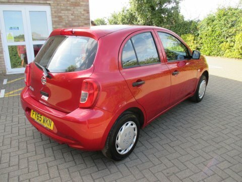 Nissan Micra 1.2 Visia Euro FY65WKN Red #5