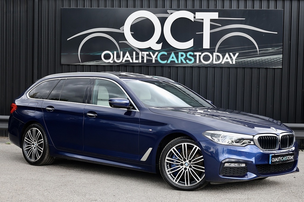 BMW 5 Series 540I M Sport Touring Blue