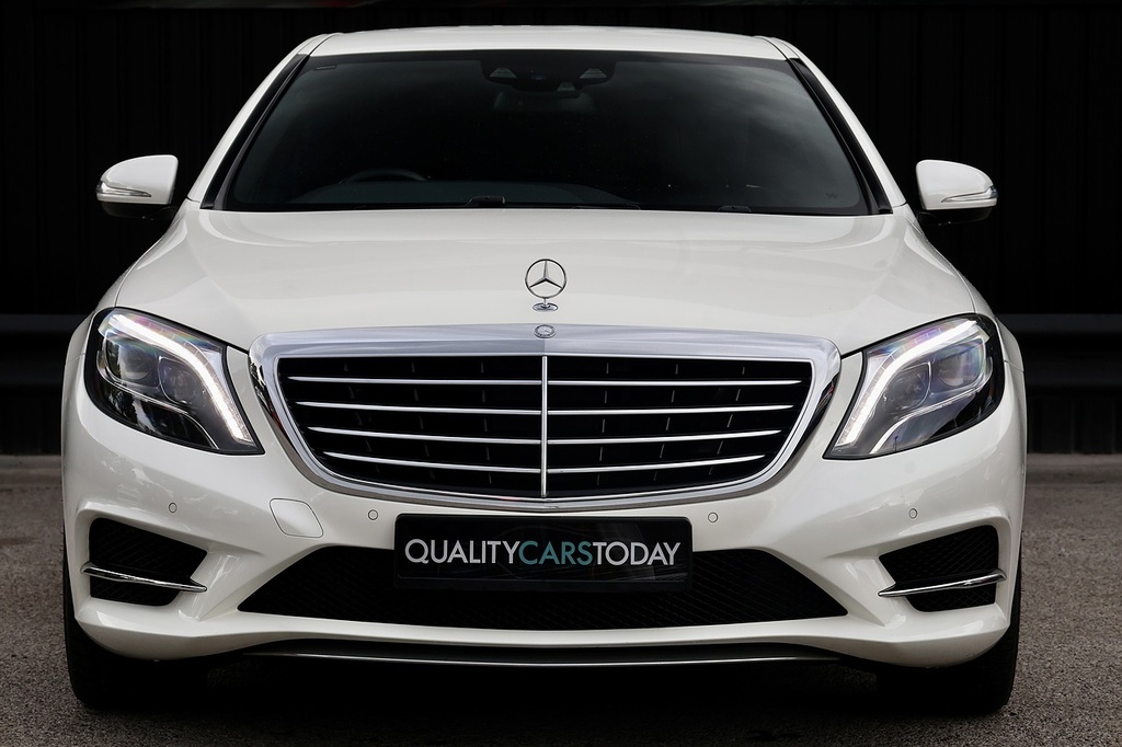Mercedes-Benz S Class S350d Amg Line White #4
