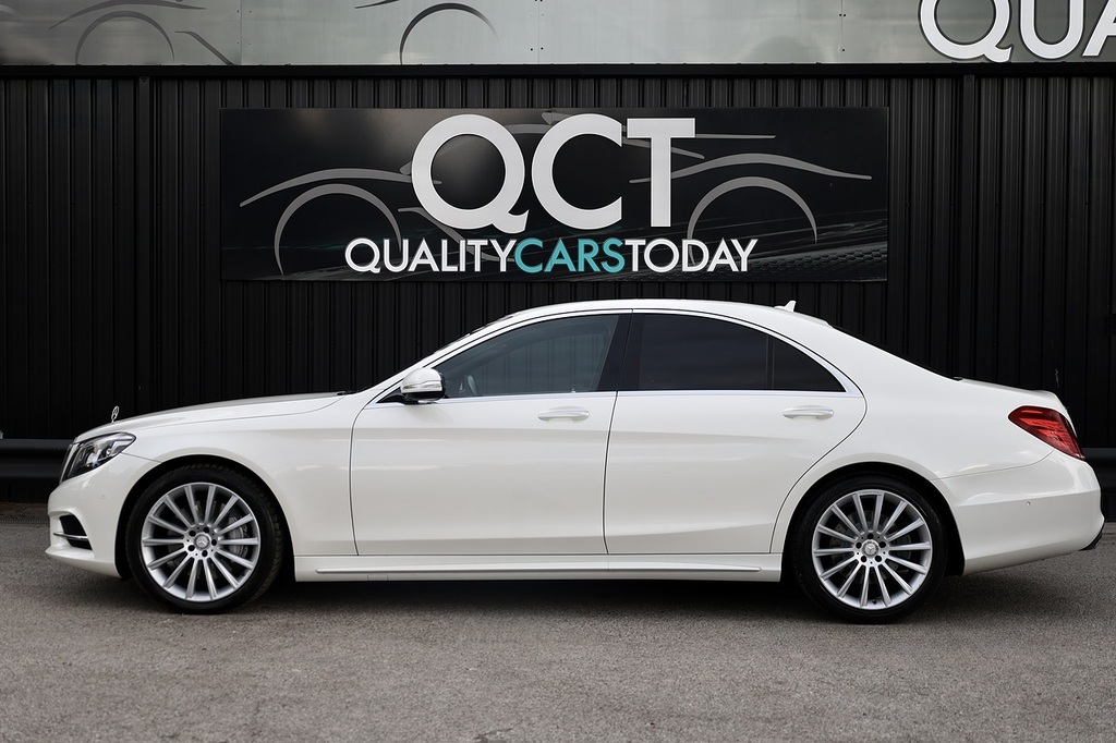 Mercedes-Benz S Class S350d Amg Line White #2