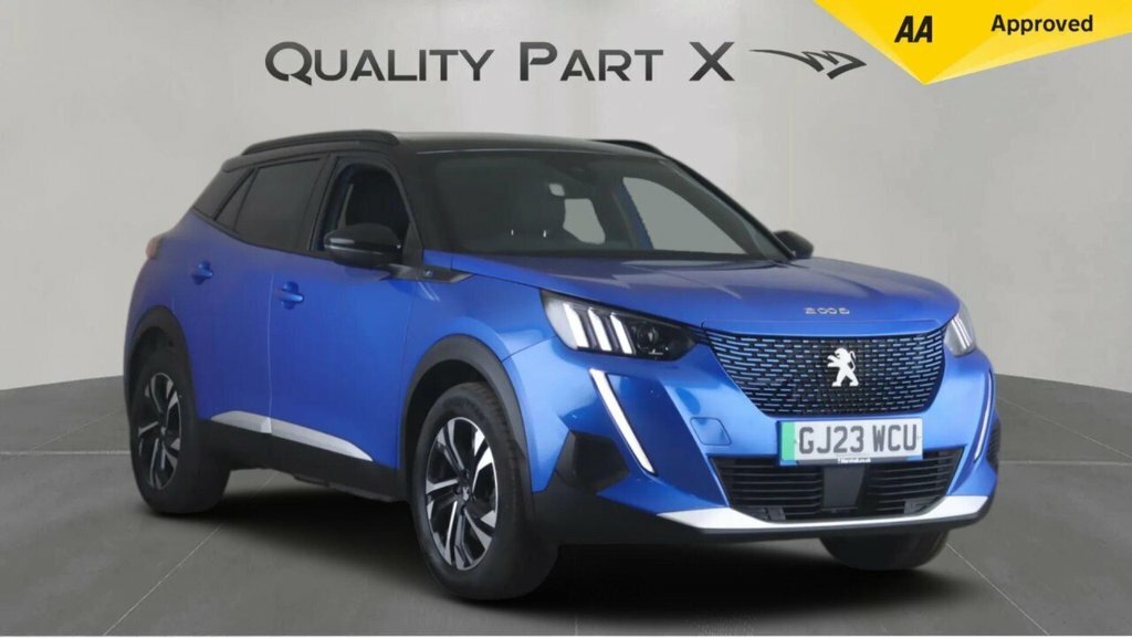 Peugeot e-2008 Suv GJ23WCU Blue