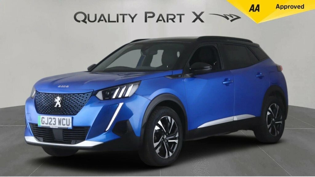 Peugeot e-2008 Suv GJ23WCU Blue #3