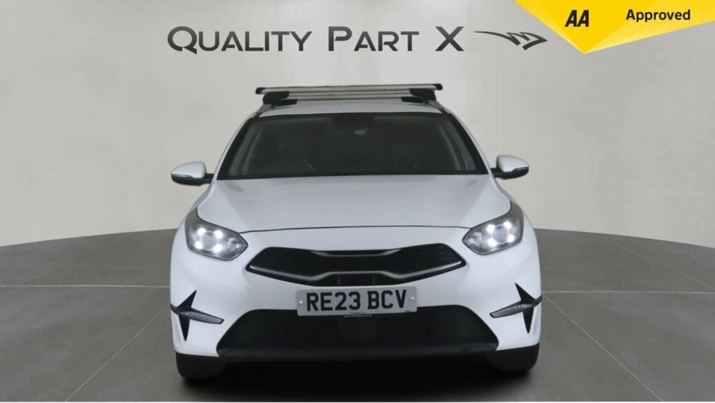 Kia Ceed Estate RE23BCV White #2