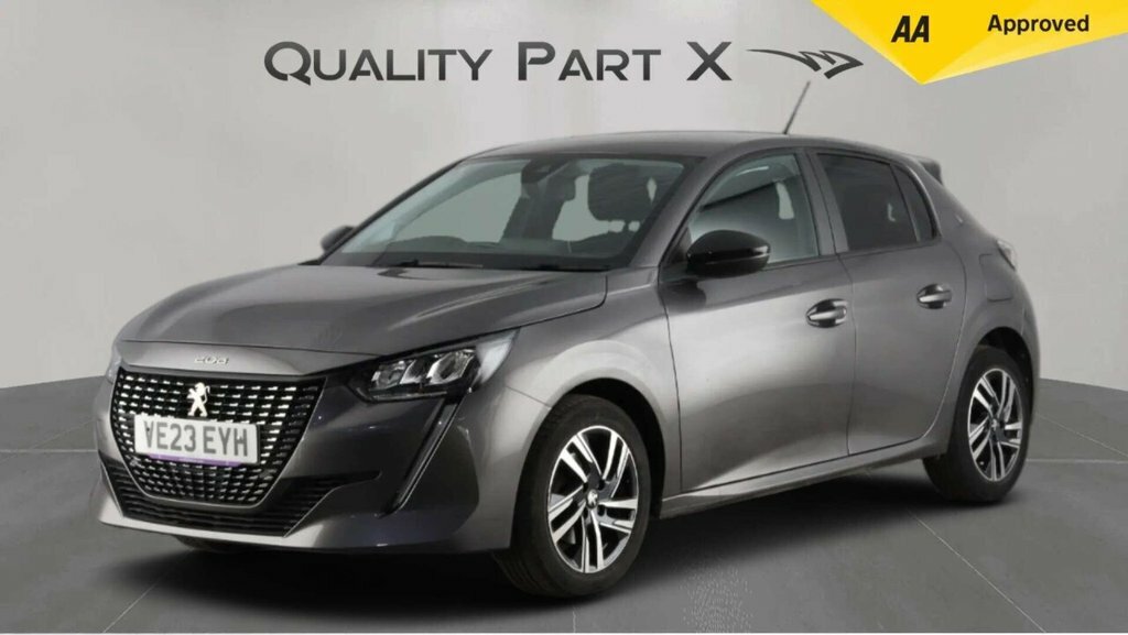 Peugeot 208 Hatchback VE23EYH Grey #3