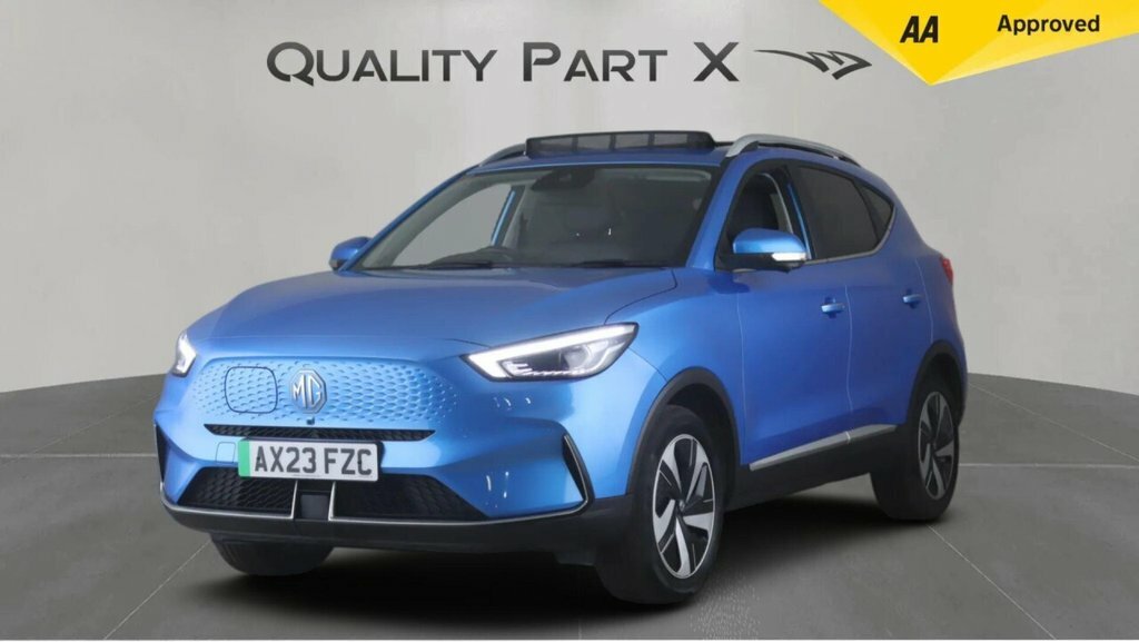 MG ZS Suv AX23FZC Blue #3