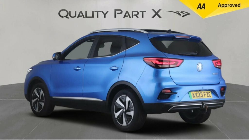 MG ZS Suv AX23FZC Blue #5