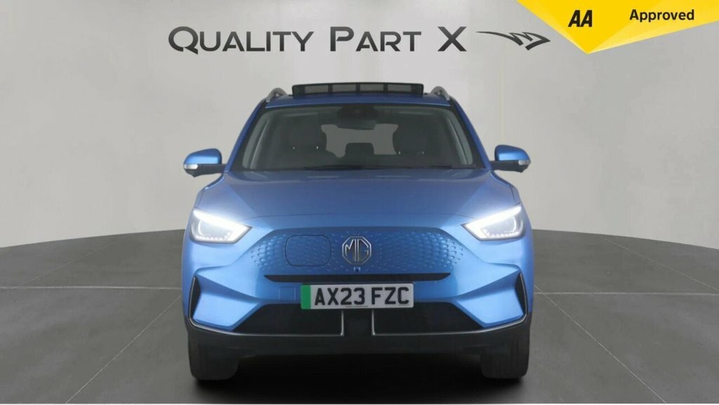 MG ZS Suv AX23FZC Blue #2