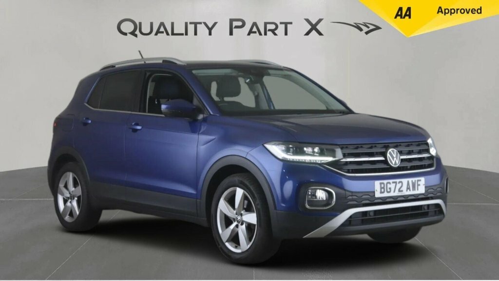 Volkswagen T-Cross Suv Blue