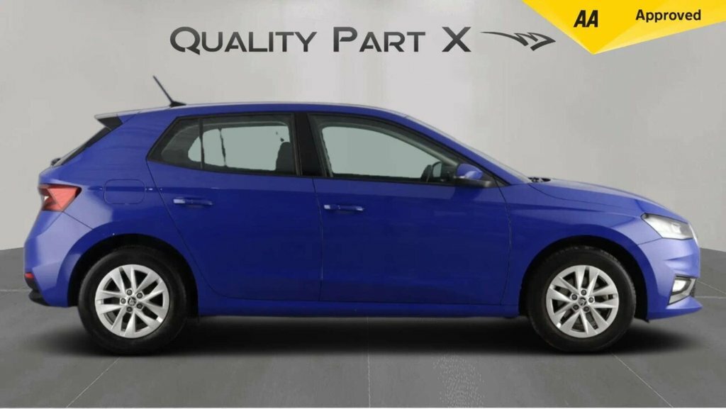 Skoda Fabia Hatchback FN23UCE Blue #6