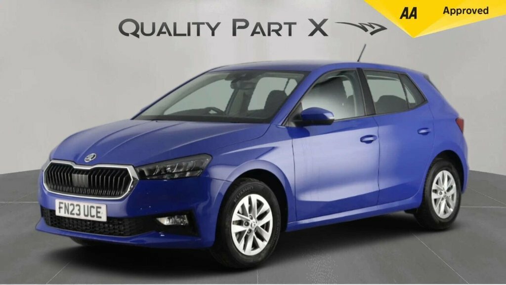 Skoda Fabia Hatchback FN23UCE Blue #5