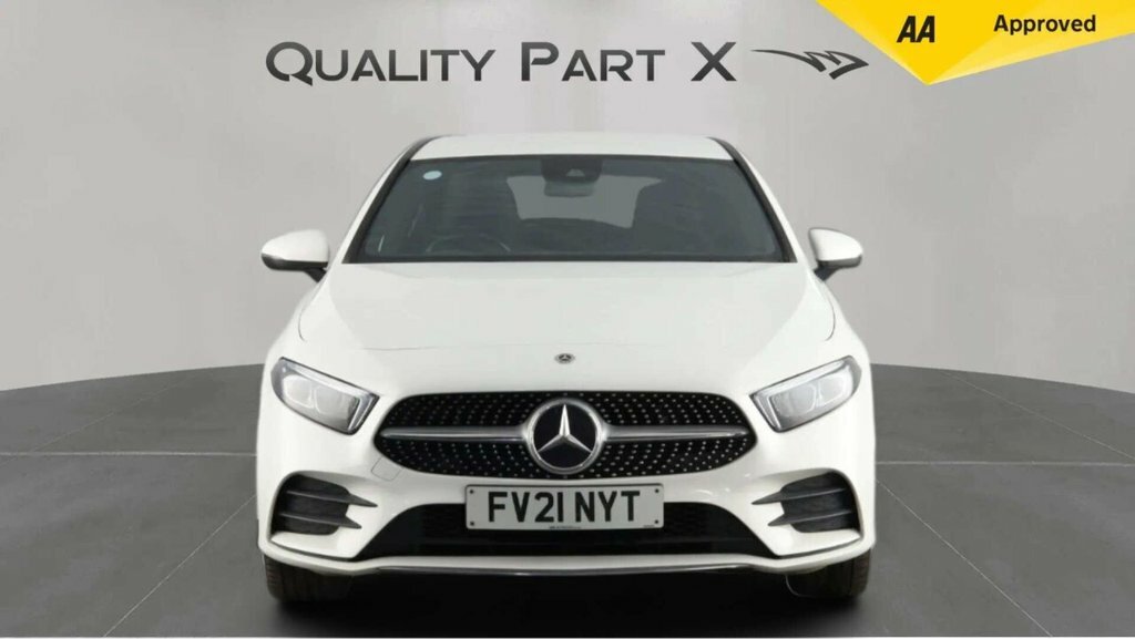 Mercedes-Benz A Class Hatchback FV21NYT White #4