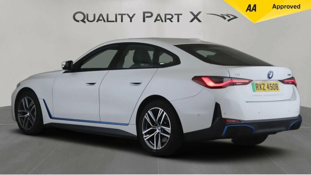 BMW i4 Hatchback RXZ4508 White #4