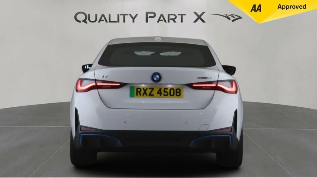 BMW i4 Hatchback RXZ4508 White #5
