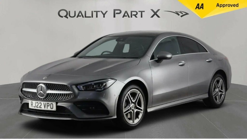 Mercedes-Benz CLA Class Saloon RJ22VPO Grey #3
