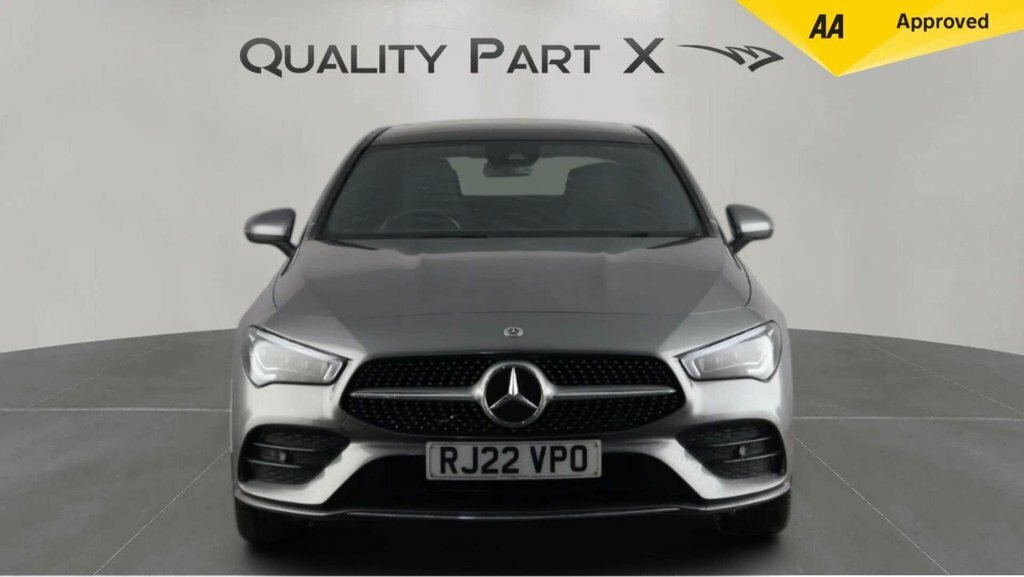Mercedes-Benz CLA Class Saloon RJ22VPO Grey #2