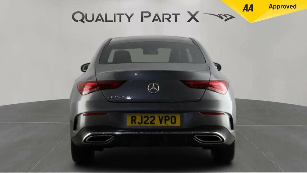 Mercedes-Benz CLA Class Saloon RJ22VPO Grey #6