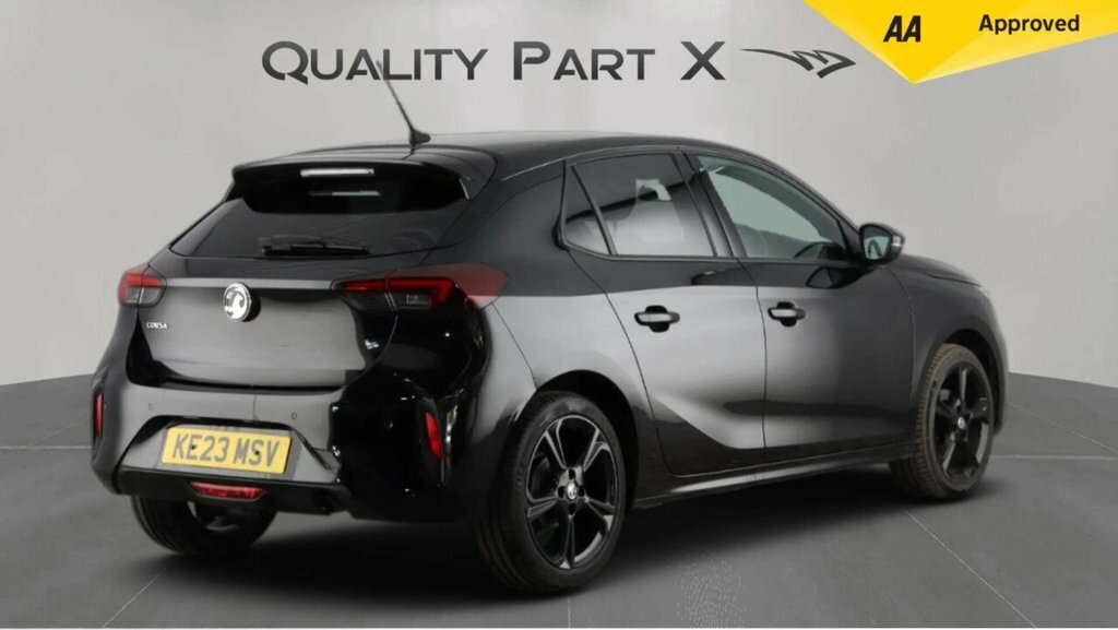 Vauxhall Corsa Hatchback KE23MSV Black #6