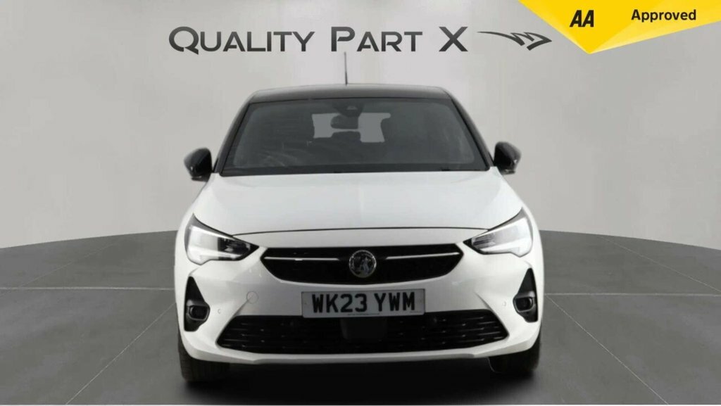 Vauxhall Corsa Hatchback WK23YWM White #3