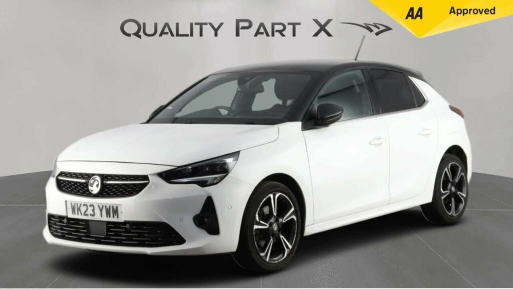Vauxhall Corsa Hatchback WK23YWM White #4