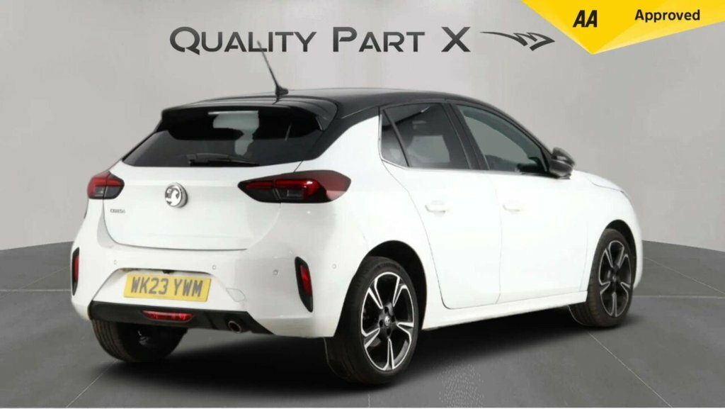Vauxhall Corsa Hatchback WK23YWM White #6