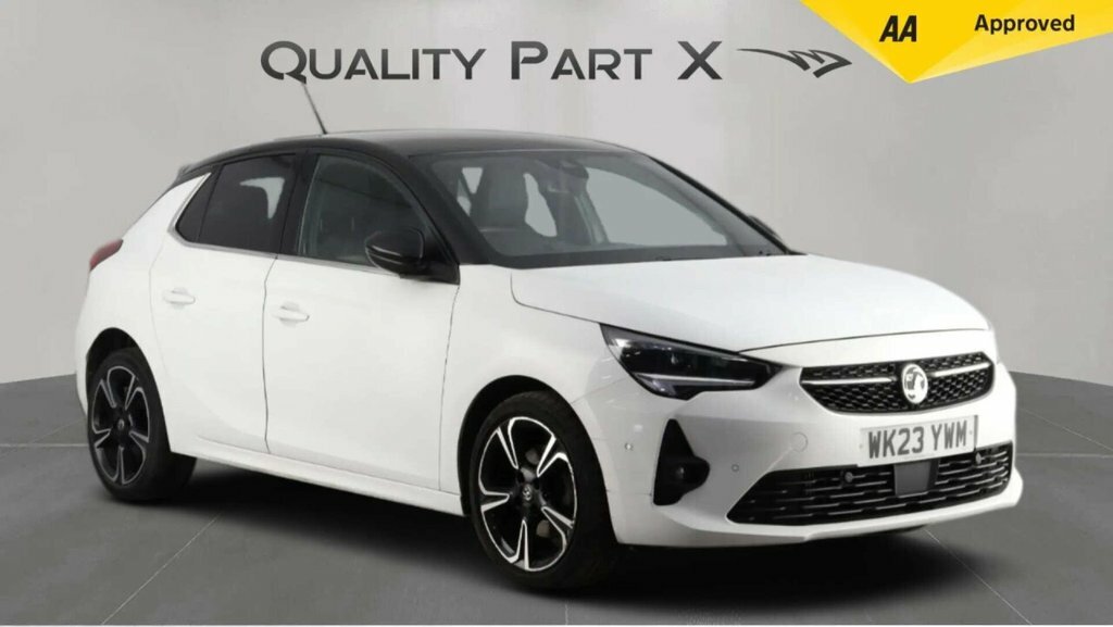 Vauxhall Corsa Hatchback WK23YWM White
