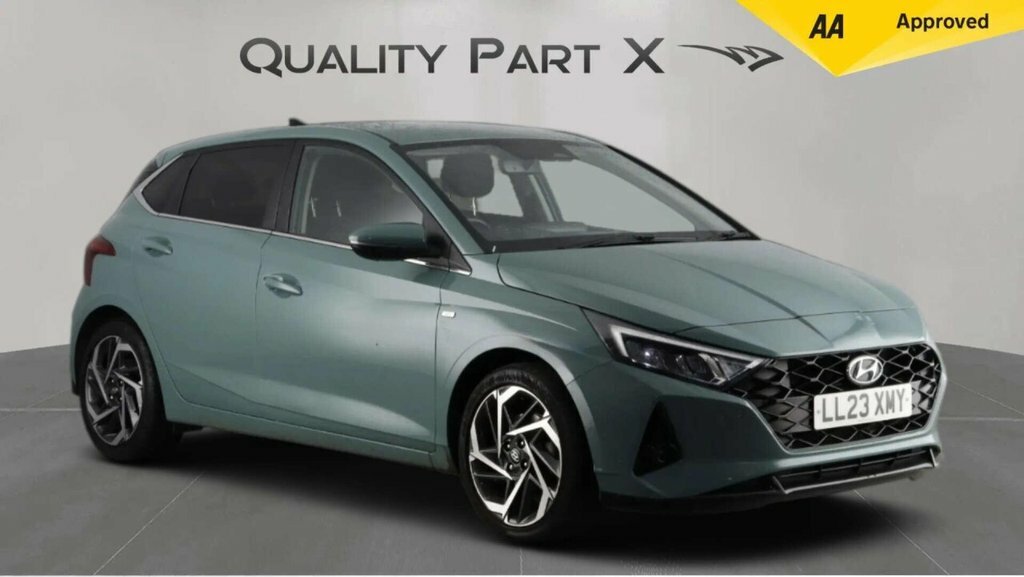 Hyundai I20 Hatchback LL23XMY Green