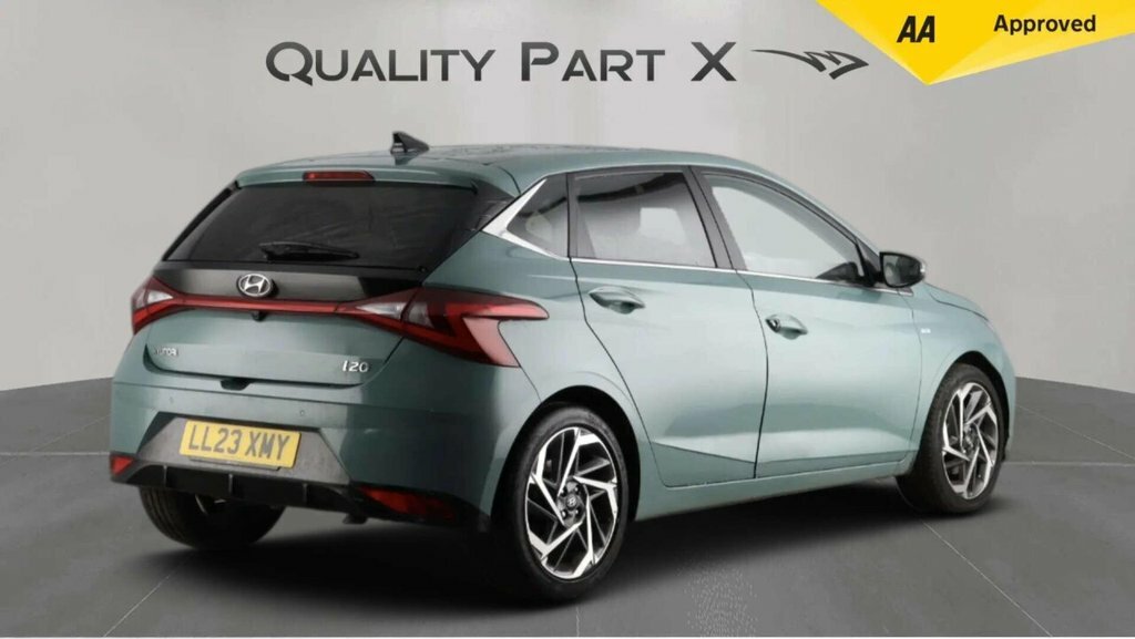 Hyundai I20 Hatchback LL23XMY Green #6