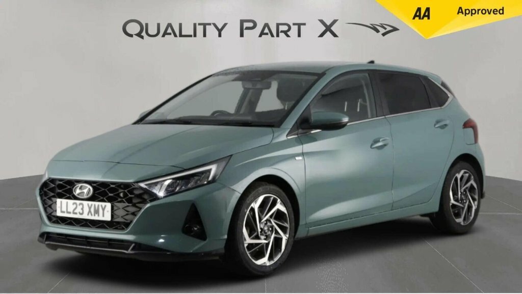 Hyundai I20 Hatchback LL23XMY Green #4