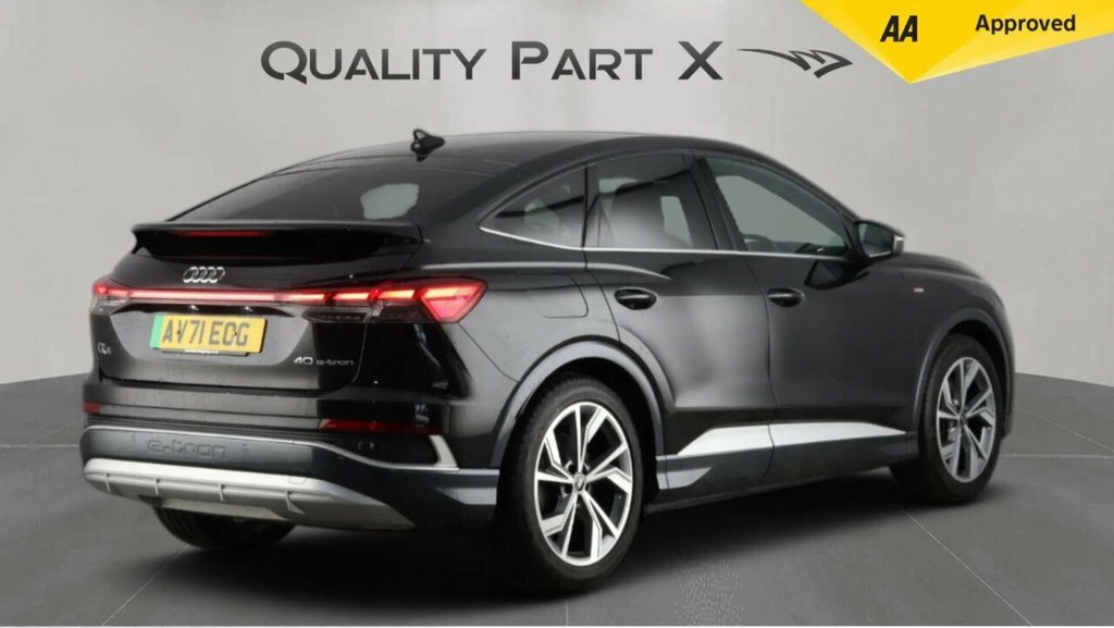 Audi Q4 E Tron Suv Black #6