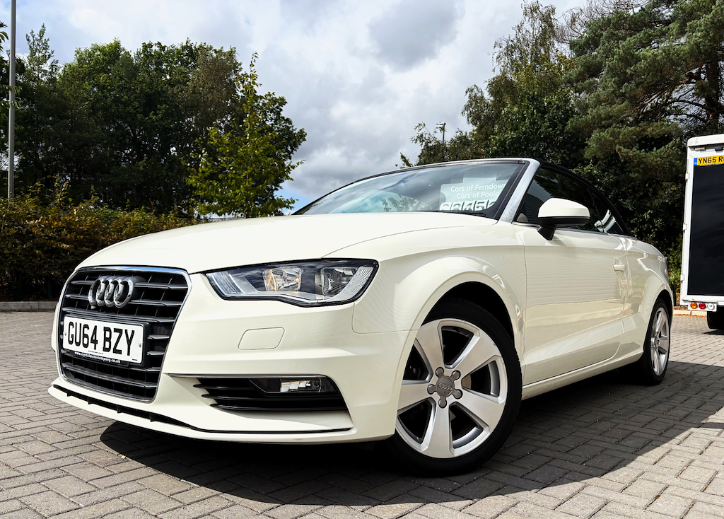 Audi A3 Convertible White
