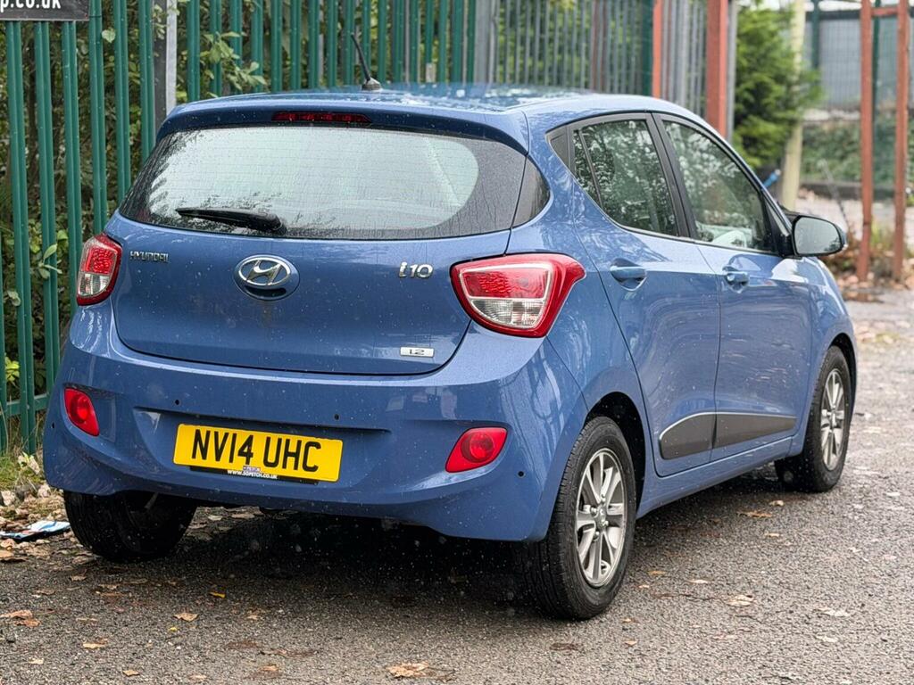 Hyundai I10 1.2 Premium Euro 5 Blue #6
