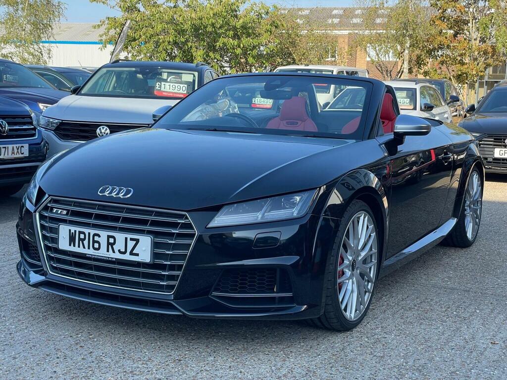 Audi TTS Convertible 2.0 Tfsi Roadster S Tronic Quattro Eur WR16RJZ Black #4