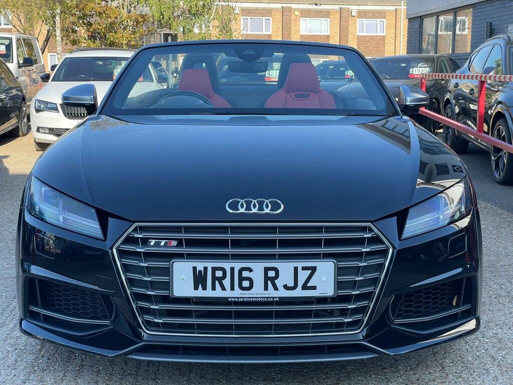Audi TTS Convertible 2.0 Tfsi Roadster S Tronic Quattro Eur WR16RJZ Black #2
