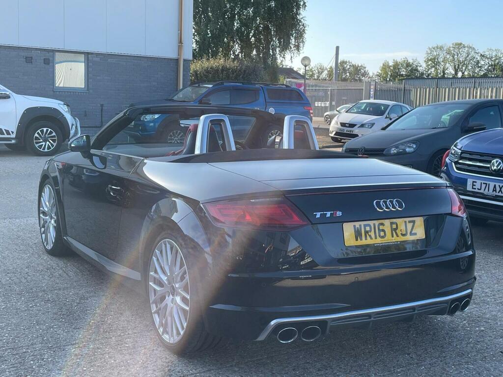 Audi TTS Convertible 2.0 Tfsi Roadster S Tronic Quattro Eur WR16RJZ Black #5
